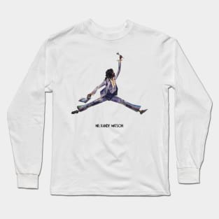 Randy Watson Jump Distressed Long Sleeve T-Shirt